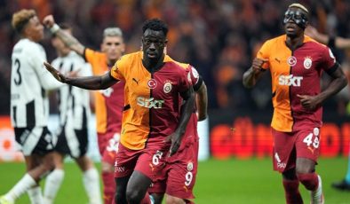 GALATASARAY’A DUR DURAK YOK. BEŞİKTAŞ’I DA GEÇTİ 2-1