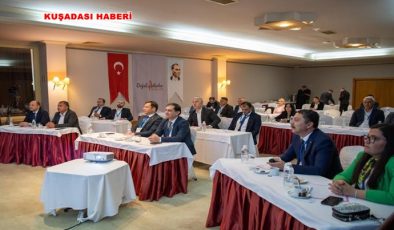 KUŞADASI’NDA DOĞAL ŞEHİRLER BİRLİĞİ TOPLANTISI YAPILDI