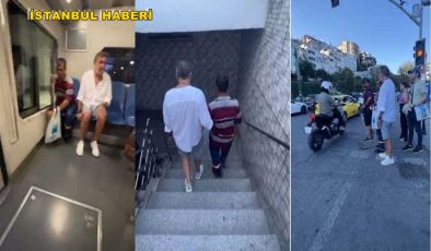 CEM ÖZER ENGELLİ VATANDAŞA YARDIM ETTİ.