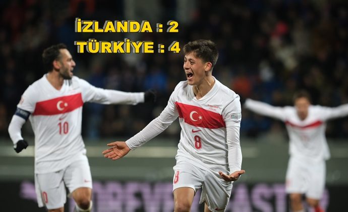 TÜRKİYE İZLANDA’YI DEVİRDİ. TÜRKLERİN GECESİ