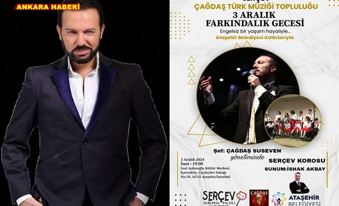 ÜNLÜ KORO ŞEFİ ÇAĞDAŞ SUSEVEN KONSERDE SAHNE ALACAK