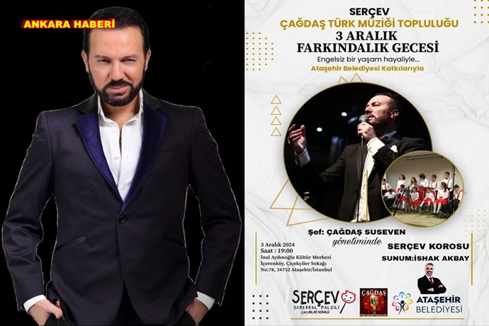 ÜNLÜ KORO ŞEFİ ÇAĞDAŞ SUSEVEN KONSERDE SAHNE ALACAK