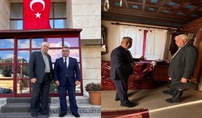 ÜLGEN, ALİMOĞLU’NU ZİYARET ETTİ.