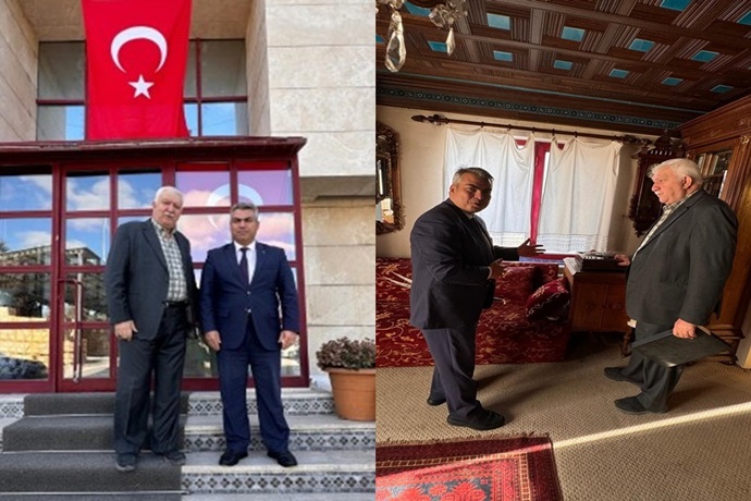 ÜLGEN, ALİMOĞLU’NU ZİYARET ETTİ.