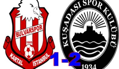 KUŞADASISPOR LİGE DÖNDÜ 4 MAÇ 3 GALİBİYET