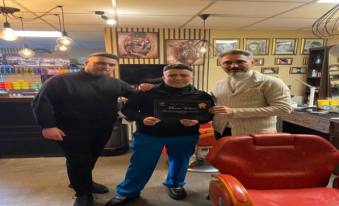 AFYONLU KUAFÖR AVRUPA’DA DERS VERİYOR.