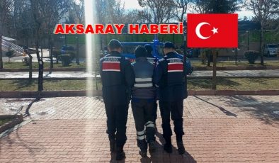 AKSARAY’DA 18 YIL 2 AY HAPİS CEZASI OLAN HÜKÜMLÜ YAKALANDI