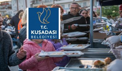 KUŞADASI BELEDİYESİ İFTARDA HALK İLE BULUŞUYOR