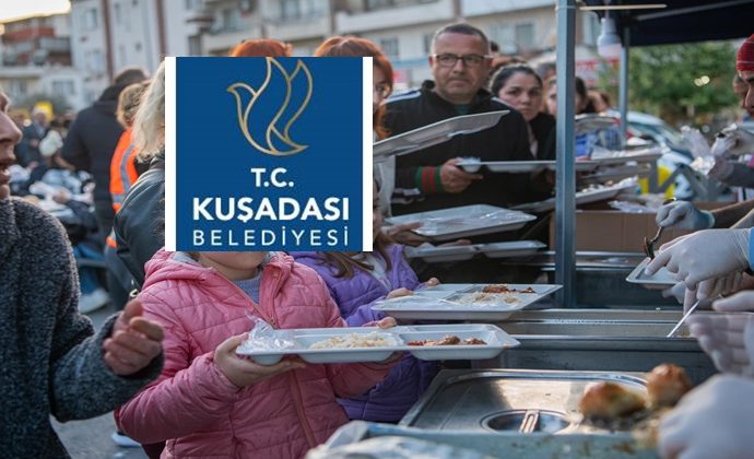 KUŞADASI BELEDİYESİ İFTARDA HALK İLE BULUŞUYOR