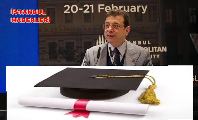 EKREM İMAMOĞLU’NUN DİPLOMASI SAHTE Mİ?