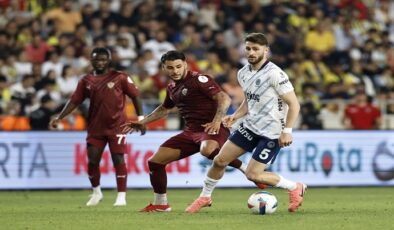 HATAYSPOR FENERBAHÇE YE FUTBOL ÖĞRETTİ 4-2