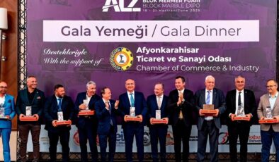 AFYON BLOK MERMER FUARI ALZ FUARCILIKLA DÜNYA KETEGORİSİNE GİRDİ