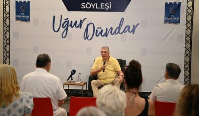 UĞUR DÜNDAR KUŞADASI’NA KONUK OLDU…..