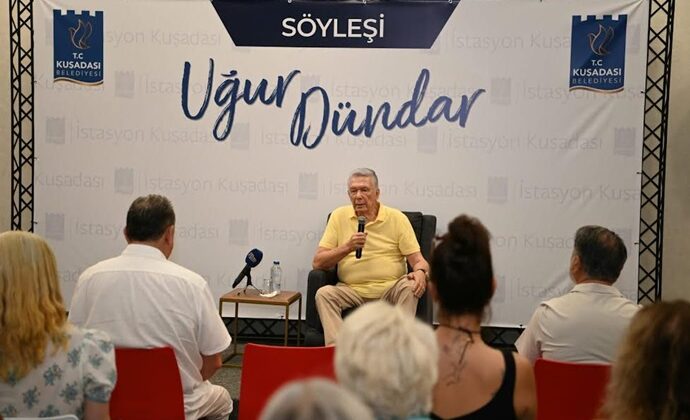 UĞUR DÜNDAR KUŞADASI’NA KONUK OLDU…..