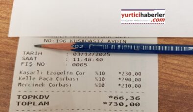 KUŞADASINDA 290 TL’YE ÇORBA
