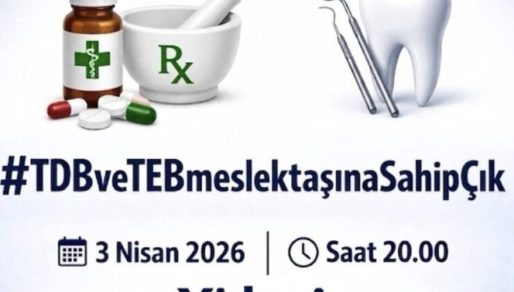 Diş Hekimleri ve Eczacılar X Üzerinden Seslerini Duyuracak