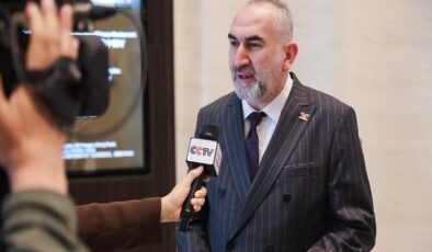 TÜRK İŞADAMI ÇİN RESMİ HABER KANALINA KONUK OLDU.