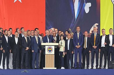 AZİZ YILDIRIM BAŞKAN FENERBAHÇE ŞAMPİYON, PAROLASIYLA YENİDEN BAŞLIYOR
