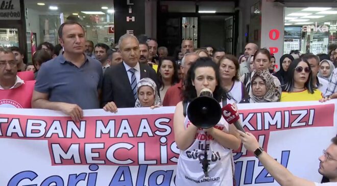 Özel Sektör Öğretmenleri Açlık Eylemi Başlattı
