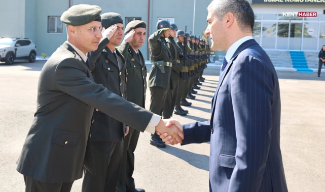 Vali Naci Aktaş’tan Garnizon Komutanlığına Ziyaret