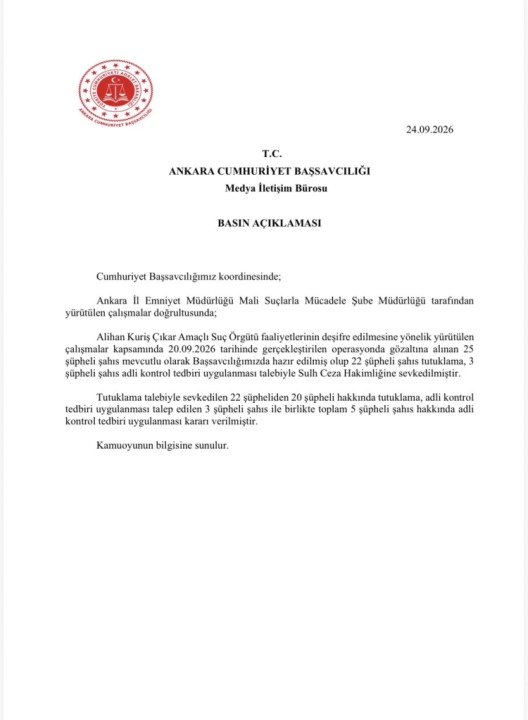 Alihan Kuriş Soruşturmasında Sıcak Gelişme: Gözaltına Alınan 20 Şüpheli Tutuklandı - Detay Görsel 2