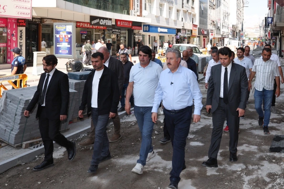 Kayseri Melikgazi Belediyesi’nden Şehir Merkezine Değer Katan Estetik Dokunuşlar