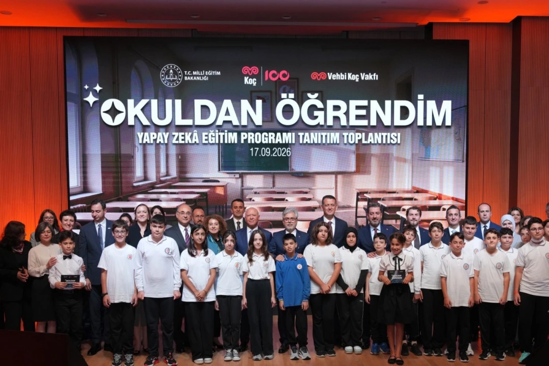 Ortaokul öğrencileri için ‘yapay zekâ eğitim programı’ tanıtıldı