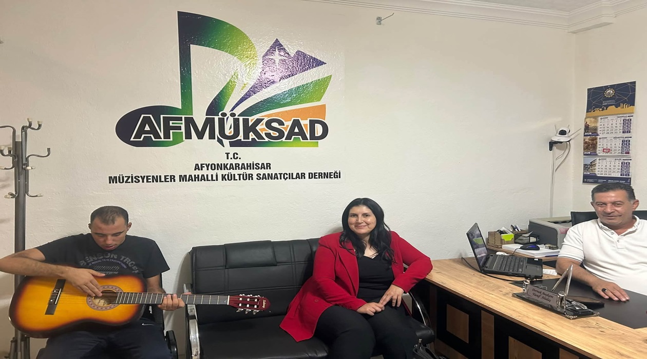 BEYAZAY DERNEĞİ, AFYON MÜZİSYENLER DERNEĞİNİ ZİYARET ETTİ