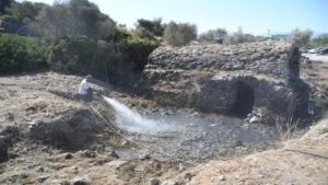 TARİHİ ROMA HAMAMI KUŞADASI BELEDİYESİ’NİN ÖZENLİ ÇALIŞMASIYLA DEĞER BULDU