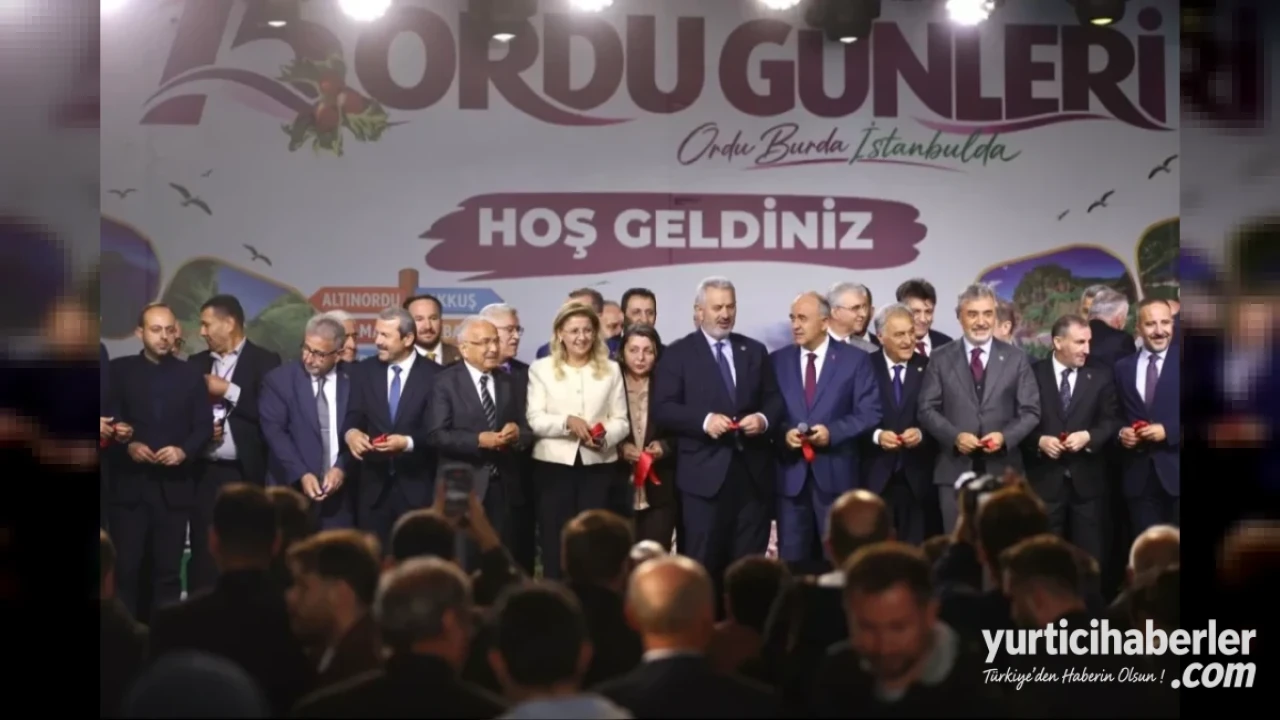 15. Ordu Günleri İstanbul’da Başladı: Karadeniz’in İncisi İstanbul’la Buluştu