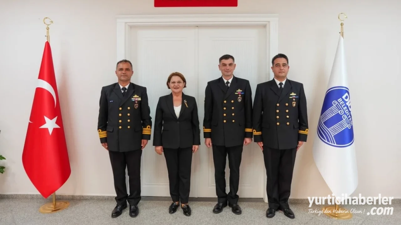 TCG Karayel Komutanları'ndan Didim Belediye Başkanı Hatice Gençay'a Anlamlı Ziyaret - Detay Görsel 3