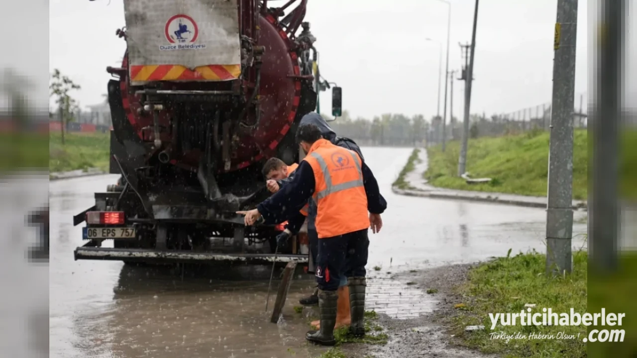 AFAD Düzce İçin Alarm Vererek Şiddetli Sağanak ve Fırtına Uyarısında Bulundu