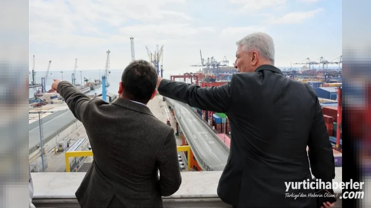 Ticaret Bakanı Ömer Bolat’tan Ambarlı Liman Kompleksi’ne Kritik Ziyaret