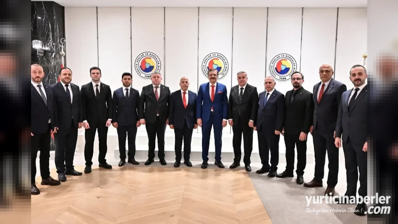 Artvin Ticaret Borsası Heyetinden TOBB Başkanı Hisarcıklıoğlu’na Stratejik Ziyaret