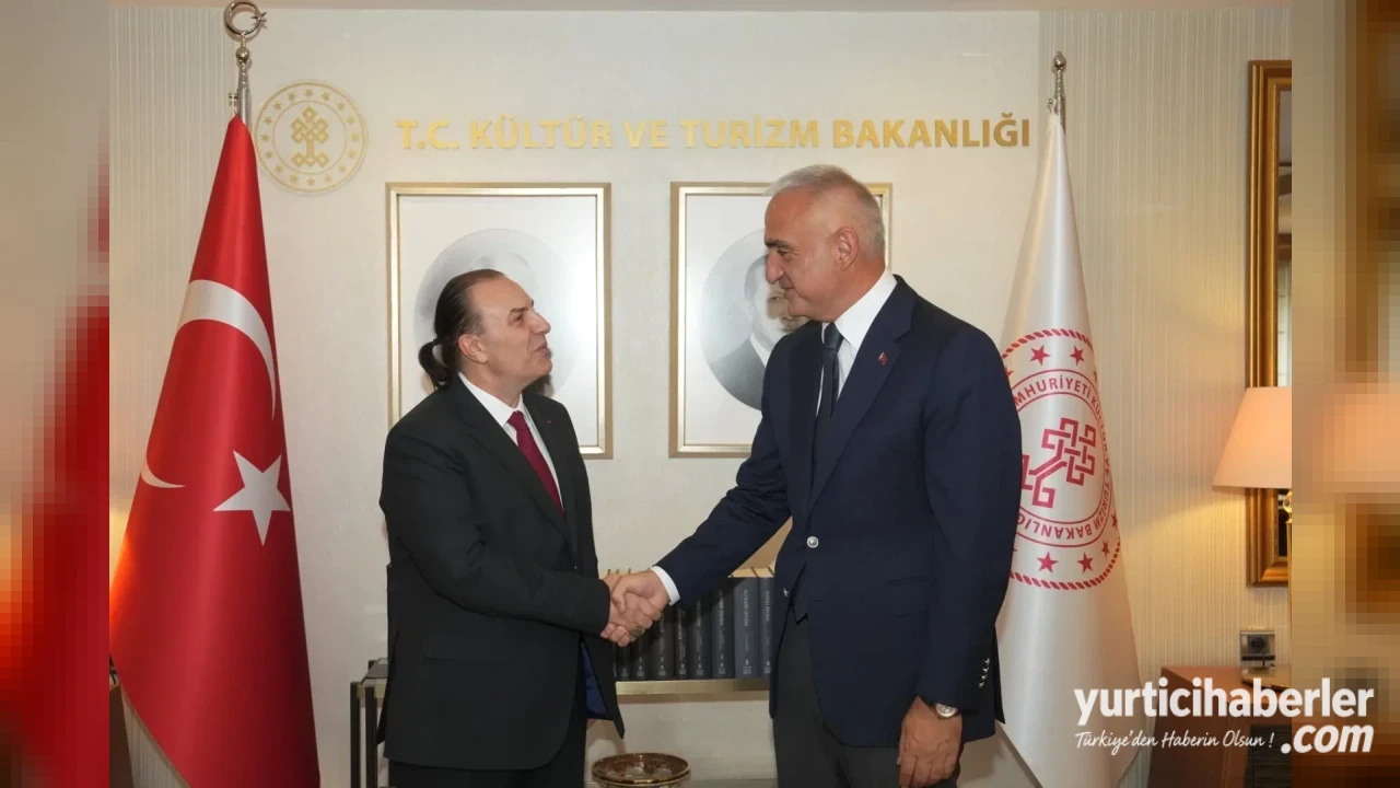 Bakan Ersoy, Can Atilla’yı ağırladı