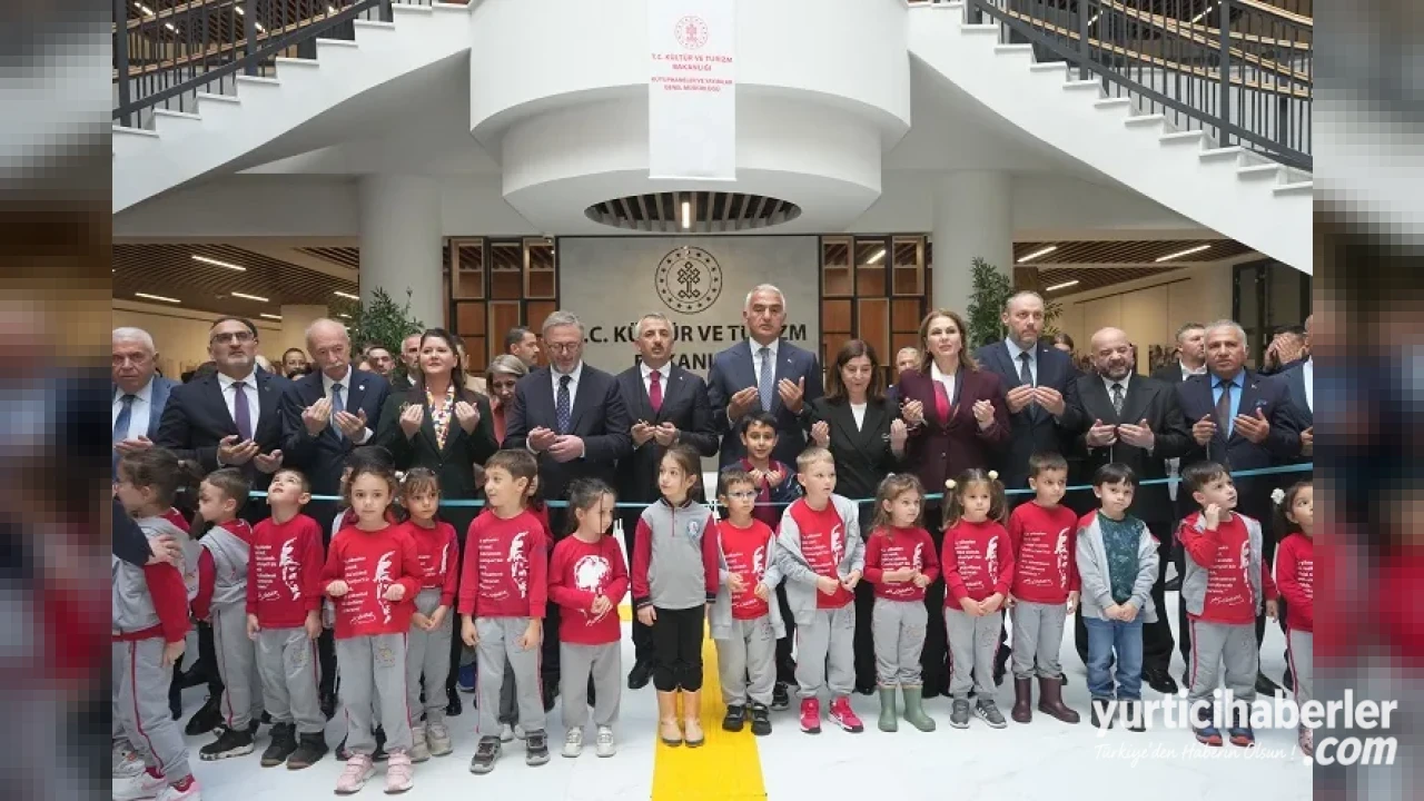 Kültür ve Turizm Bakanı Mehmet Nuri Ersoy Edirne’de Çifte Açılış Gerçekleştirdi