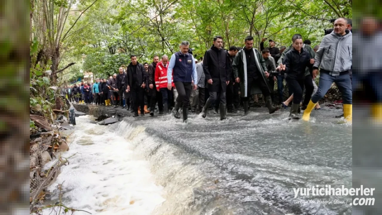 Bakan Murat Kurum’dan Ayazağa Sel Açıklaması: Önce Afetin İzlerini Kaldıracağız