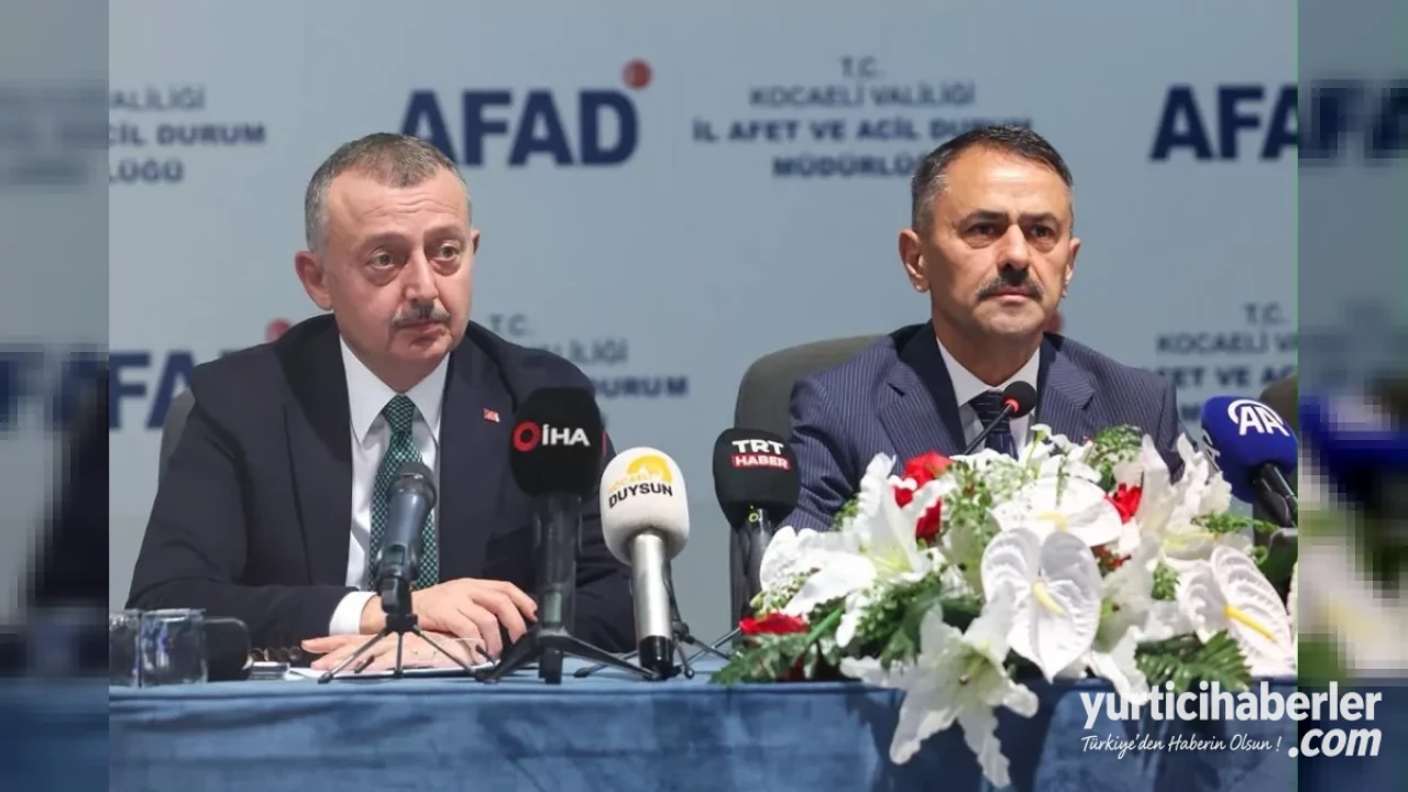 Kocaeli Büyükşehir Belediye Başkanı Tahir Büyükakın AFAD Toplantısına Katıldı