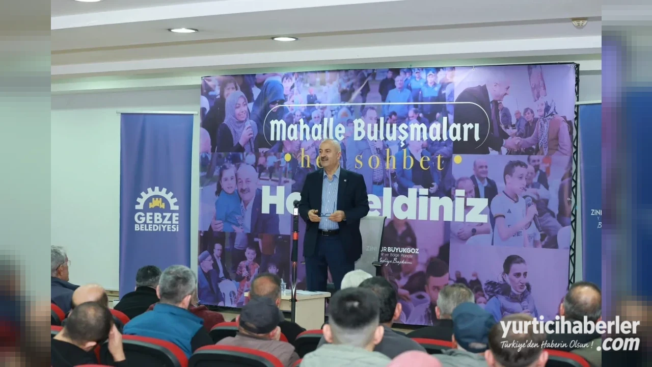 Gebze Belediye Başkanı Zinnur Büyükgöz Pelitli Sakinleriyle Buluştu