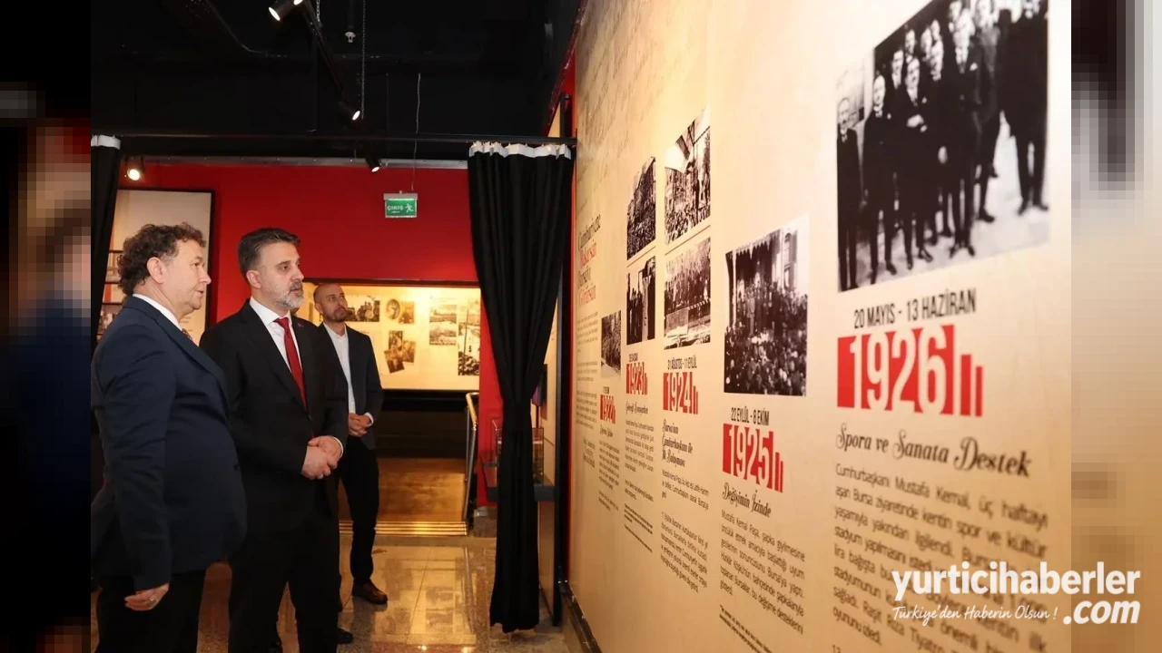 Bursa Büyükşehir Belediyesinden Cumhuriyetin 103üncü Yılına Özel Anlamlı Sergi