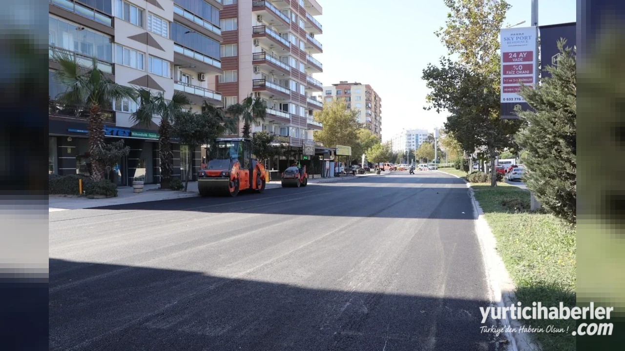 Bayraklı ve Bornova Hattında 5 Kilometrelik Yol Yenileme Çalışması Başladı
