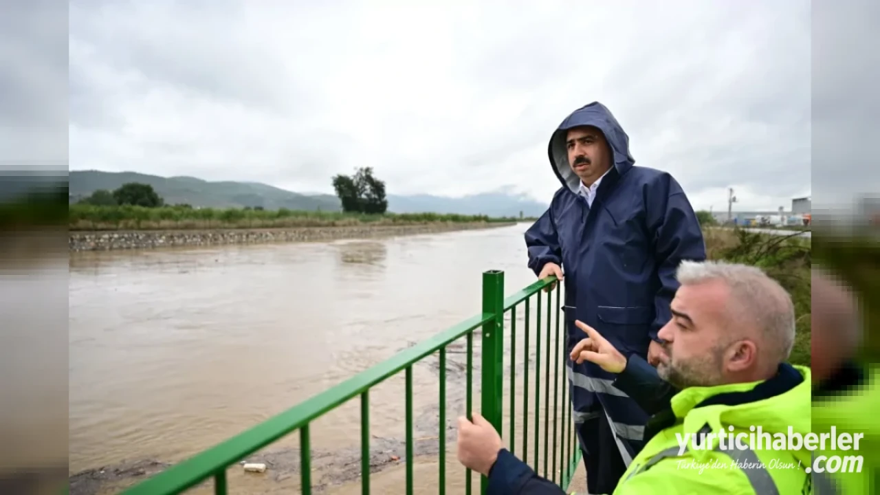 Bursa Yıldırım’da Şiddetli Sağanak Yağış Sonrası Belediyeden Geniş Çaplı Seferberlik