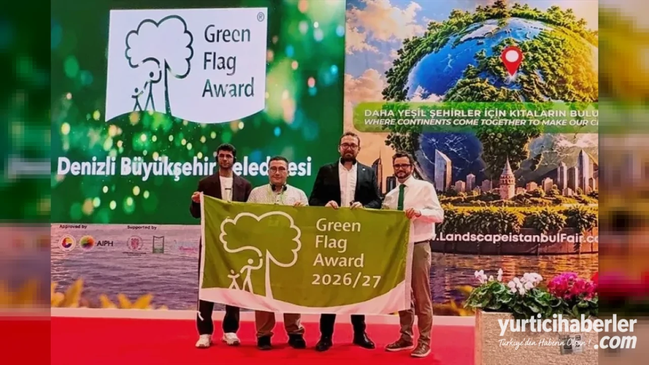 Denizli, Yeşil Bayrak Ödülleriyle Türkiyenin Zirvesinde Yer Aldı