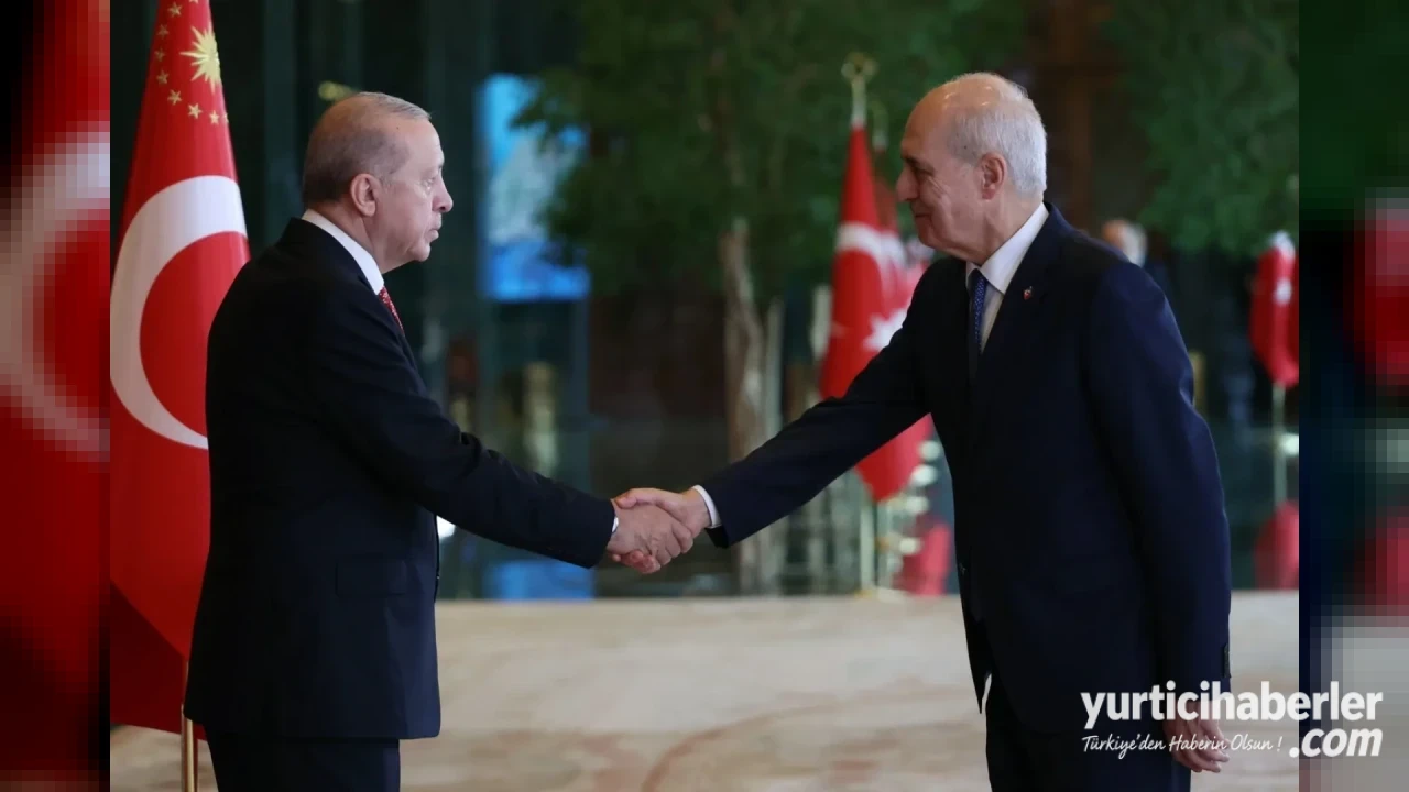 Cumhurbaşkanlığı Külliyesi’nde Tarihi Zirve: Cumhurbaşkanı Erdoğan Devlet Erkânının Cumhuriyet Bayramı Tebriklerini Kabul Etti