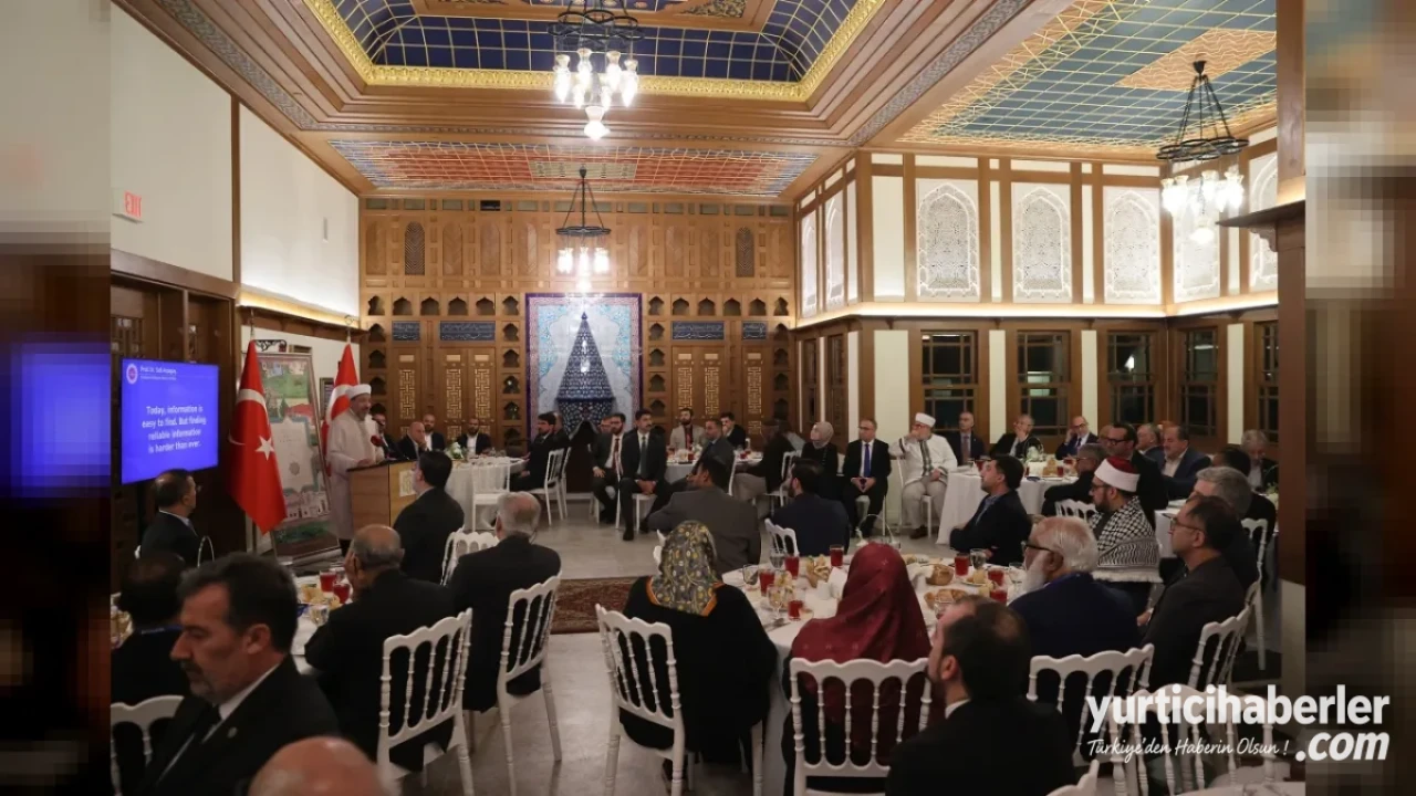 Diyanet İşleri Başkanı Prof. Dr. Safi Arpaguş Amerika Diyanet Merkezi’nde Buluştu