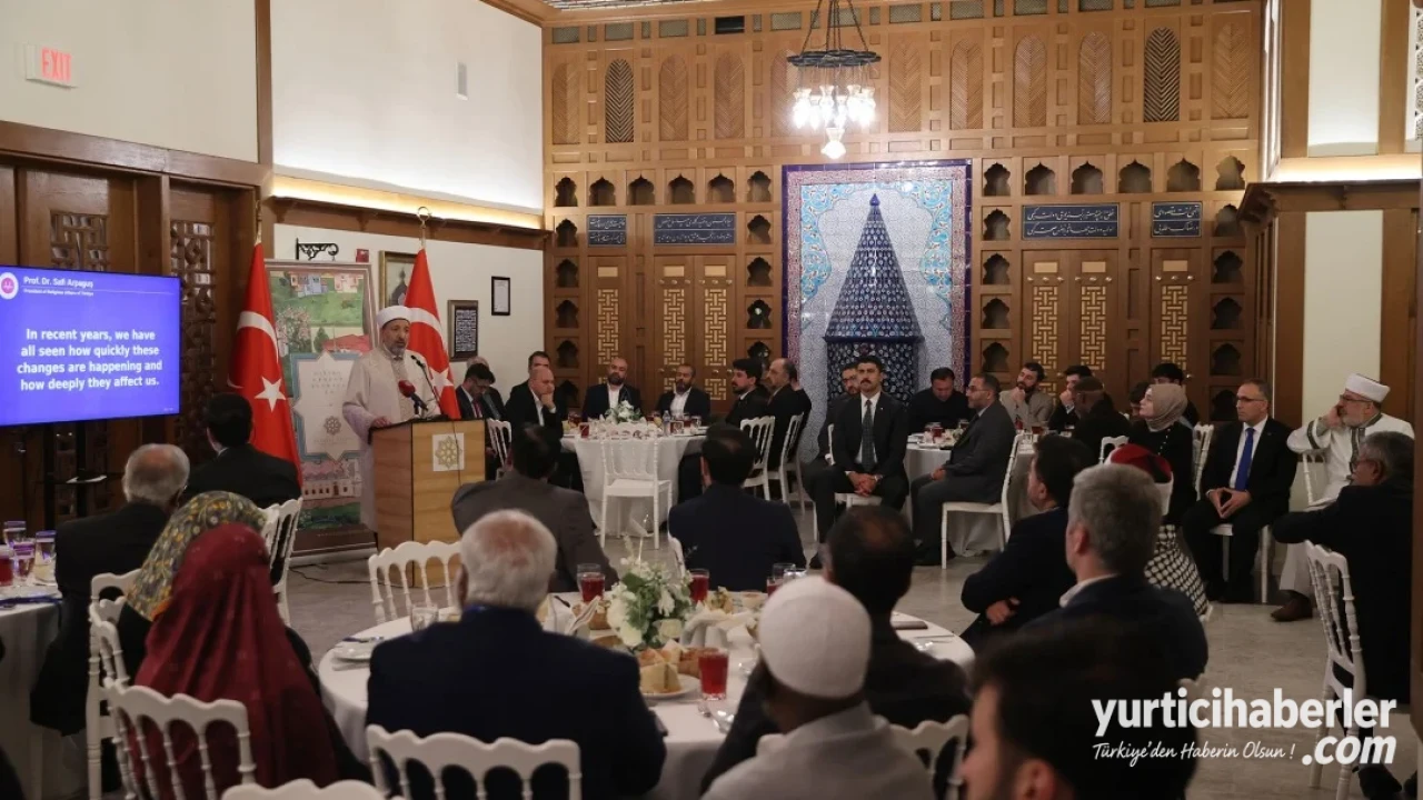 Diyanet İşleri Başkanı Prof. Dr. Safi Arpaguş Amerika Diyanet Merkezi'nde Buluştu - Detay Görsel 3