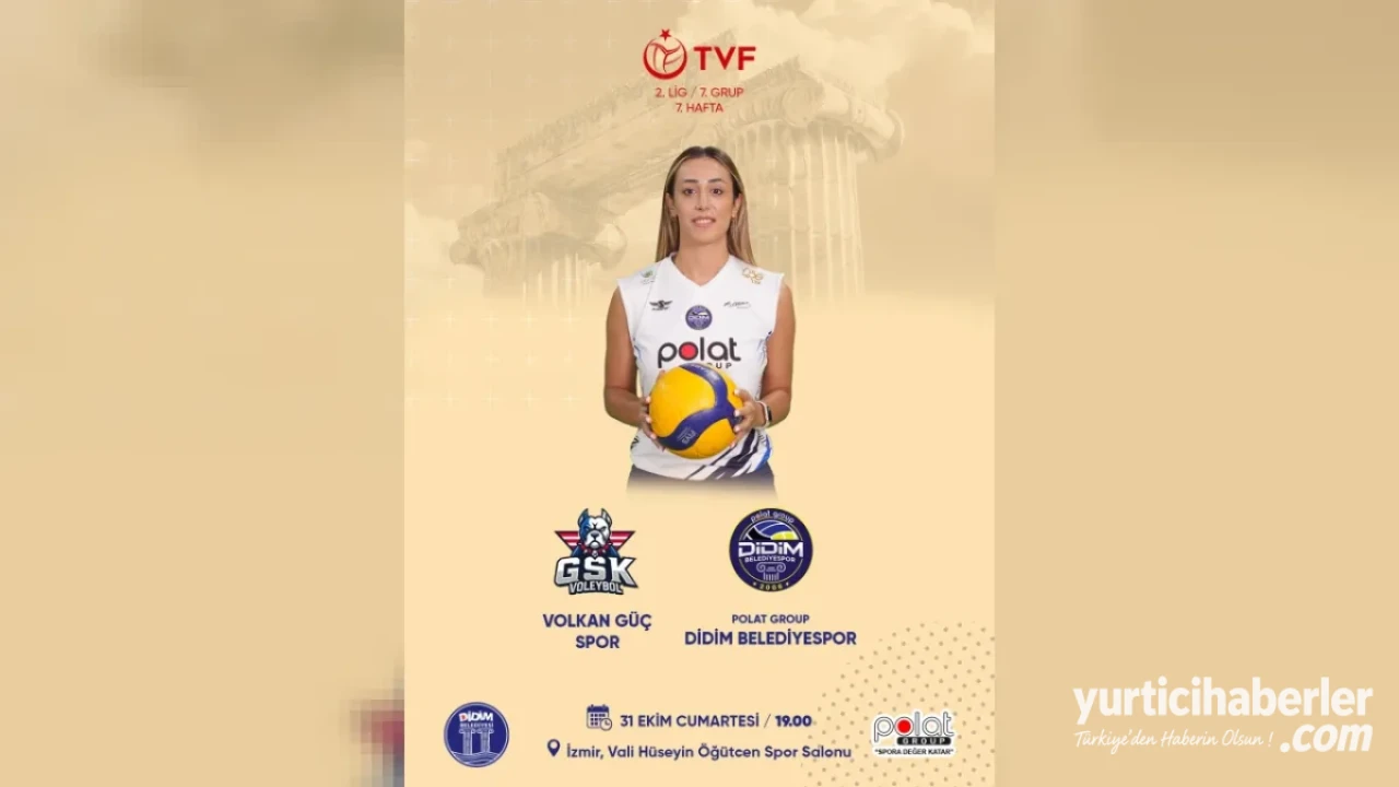 Polat Group Didim Belediyespor Kadın Voleybol Takımı İzmir’de Kritik Maça Çıkıyor