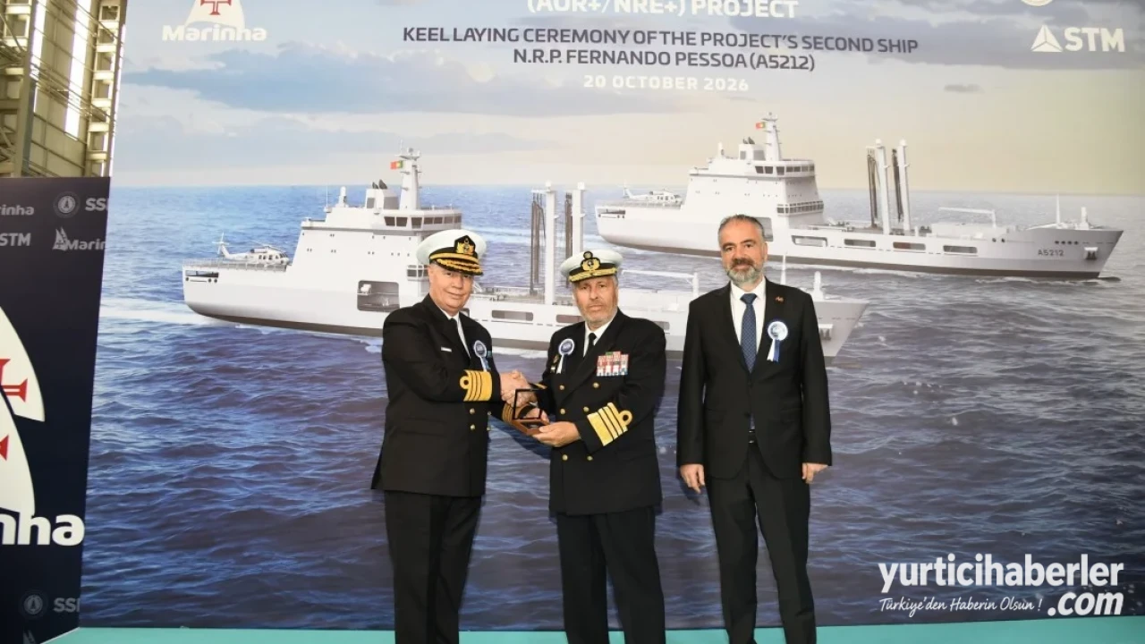 Portekiz Deniz Kuvvetleri İçin İstanbul'da İnşa Edilen NRP Fernando Pessoa Kızağa Konuldu - Detay Görsel 3