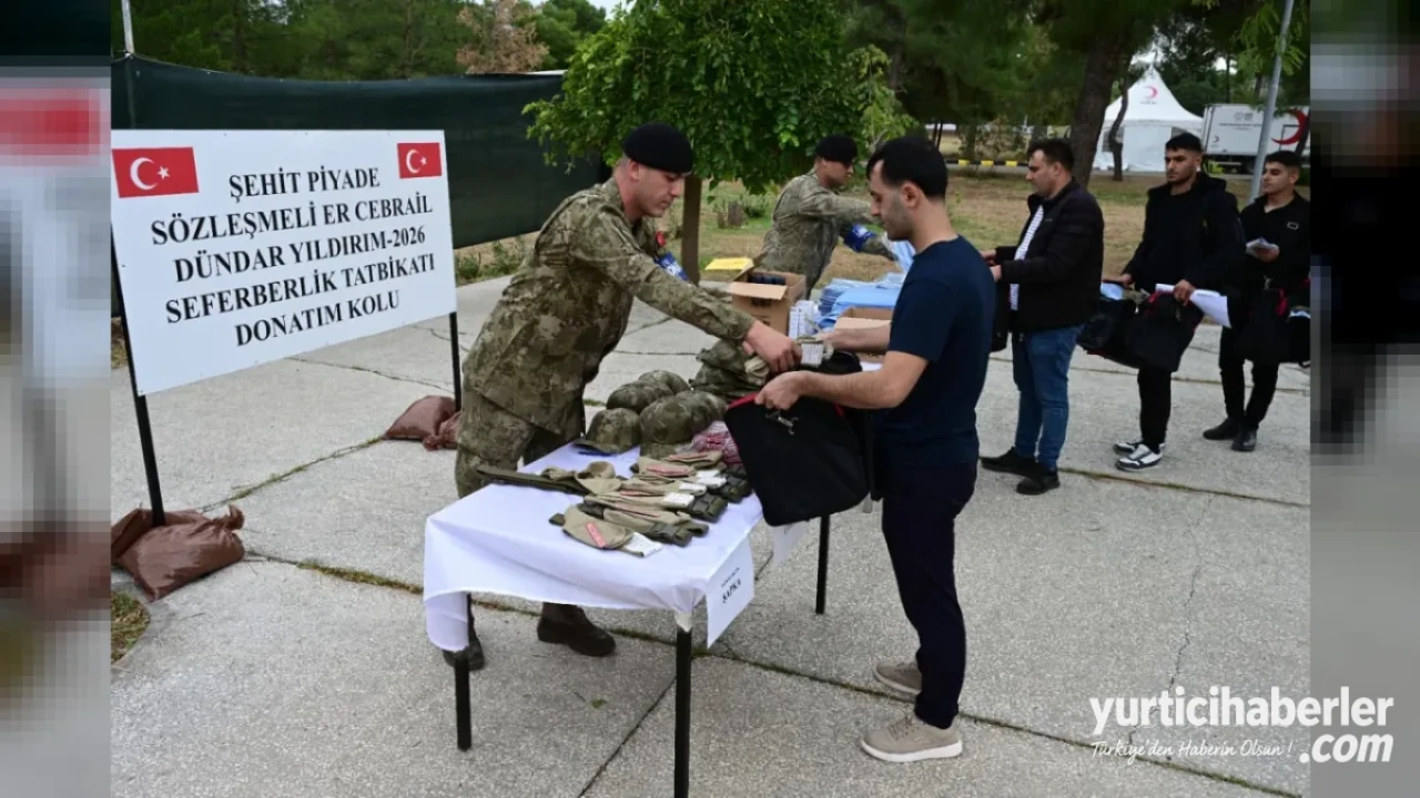 Mardin’de Binlerce Yedek Personelin Katılımıyla Seferberlik Tatbikatı Gerçekleştirildi