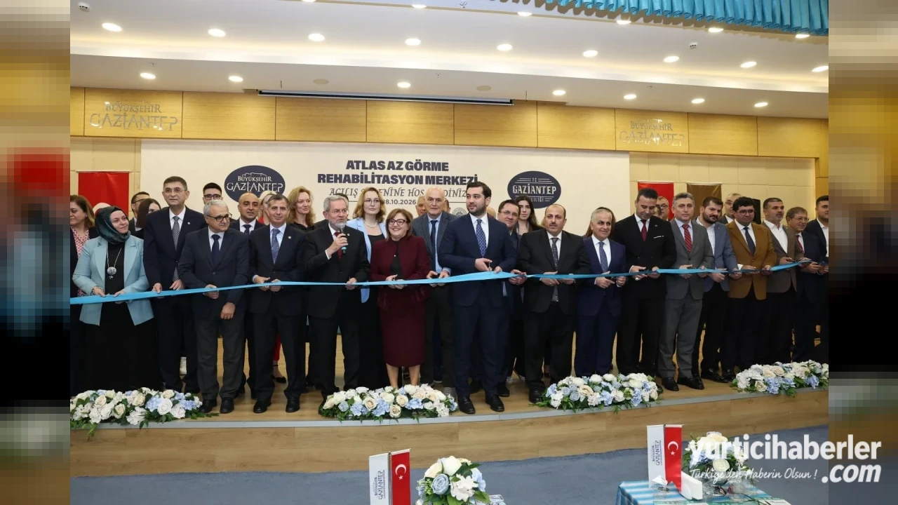 Gaziantepte Görme Kaybı Yaşayan Bireyler İçin Atlas Merkezi Açıldı
